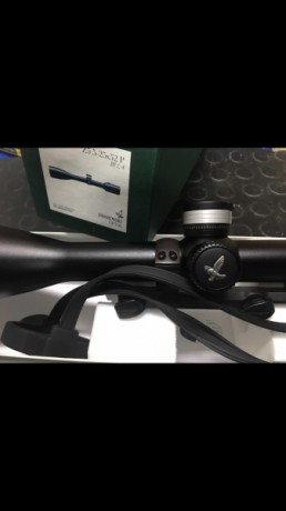 Vendo visor Swarovski z5 5-25x50 con torreta balística, muy buen estado, visor de pulgada, es un visor 00