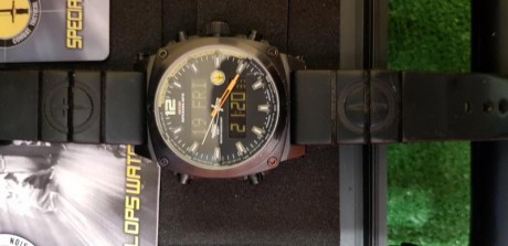 Cambiaria reloj MTM  Special Ops Air Stryk,  por pistola Glock 17/34, Usp Expert, o Tanfoglio Limited 01