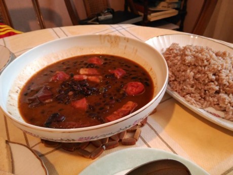 Hoy para comer acelgas hervidas y chuletón de vaca gallega vieja con seis semanas de maduración en cámara 70