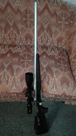 Un amigo me pide que le ponga un anuncio. lo ha usado para cazar ... osea poquisimos tiros.
VENDO RIFLE 12