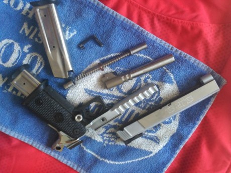 Pongo a la venta mi pistola SPS STANDARD PLUS II de 5 pulgadas y 9mm Parabellum. Pistola para IPSC en 32
