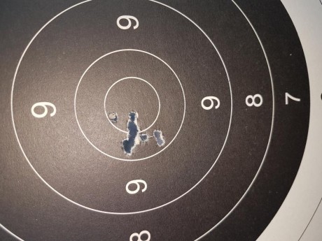 Bueno, para animar el foro un poco, propongo colgar fotos de dianas y arma usada para ello, pudiendo ser 21