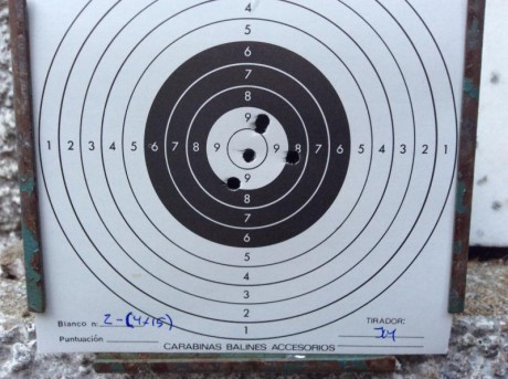 Bueno, para animar el foro un poco, propongo colgar fotos de dianas y arma usada para ello, pudiendo ser 31