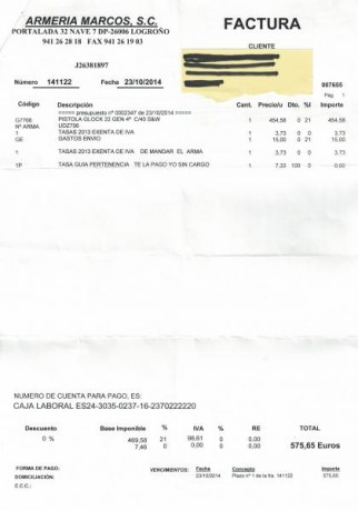 VENDO GLOCK 22 GEN4 calibre 40sw. 
Único propietario, comprada nueva en Armería Marcos. 
Muy poco uso. 20