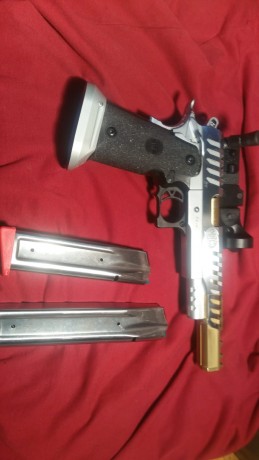 Vendo pistola SPS modelo VISTA STAR (OPEN).calibre 9 Parabellum , como nueva tiene 200 disparos ,esta 02