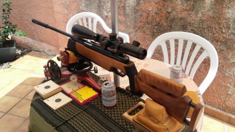 Bueno, para animar el foro un poco, propongo colgar fotos de dianas y arma usada para ello, pudiendo ser 82