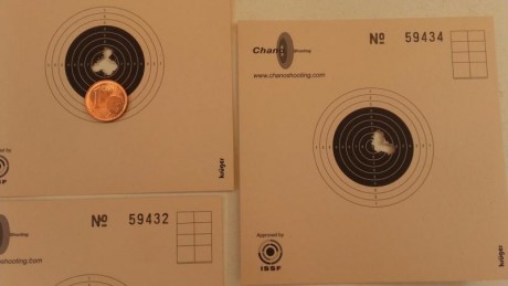 Bueno, para animar el foro un poco, propongo colgar fotos de dianas y arma usada para ello, pudiendo ser 81
