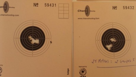 Bueno, para animar el foro un poco, propongo colgar fotos de dianas y arma usada para ello, pudiendo ser 80