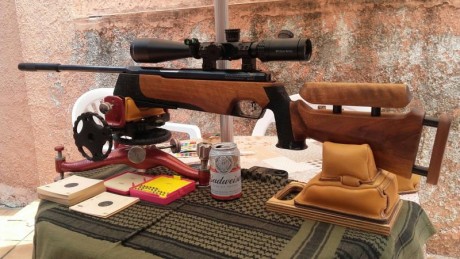 Bueno, para animar el foro un poco, propongo colgar fotos de dianas y arma usada para ello, pudiendo ser 91