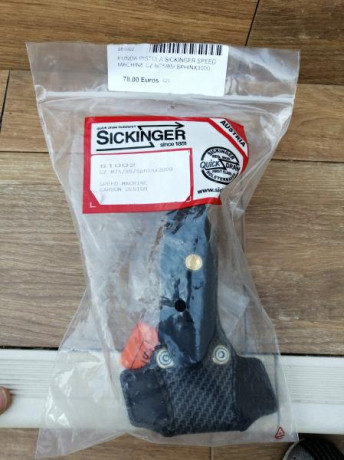 Vendo funfa rápida para ipsc a estrenar, usada un par de veces. Es para pistola cz 75 /85, tanfoglio o 00
