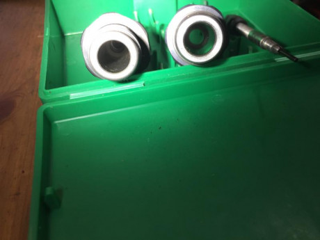 Buenas lo dicho, vendo Dies RCBS 7x57 en 40€, y Dies Lee 30 Mauser +100vainas+caja en 45€
Están en Huelva
También 01