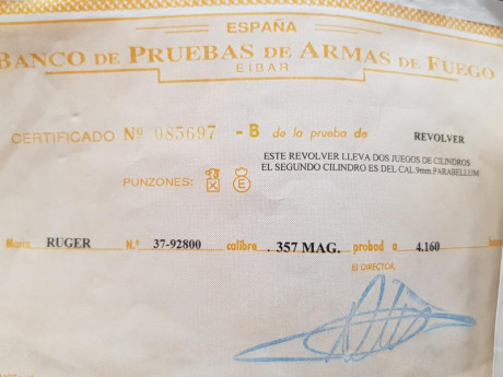 Vendo este revolver guiado en F con tambores para 9mm y 357/38. Esta perfecto y se puede probar en Cantabria. 21