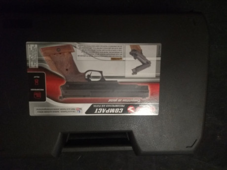 Se vende pistola gamo compact del 4,5, comprada el 25 de enero, demostrable con factura, sin apenas usar. 02
