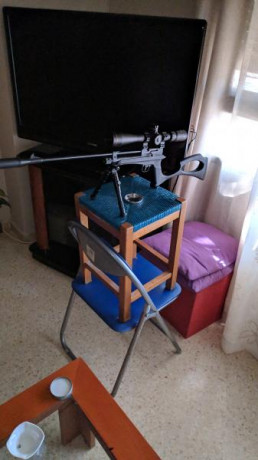 Bueno, para animar el foro un poco, propongo colgar fotos de dianas y arma usada para ello, pudiendo ser 20