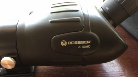 Hola buenos días  por 50 a la venta visor terrestre BRESSER  20. 60x60 con su funda y trípode original 12