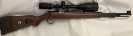 Hola a todos:
Para dejar sitio en el armero vendo una carabina Norinco JW25A, o Mauser K98 a escala, que 01