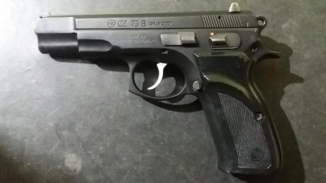 Hola amigos! ya que se muestran tantas armas buenas creo que a los propietarios de una cz 75 se nos tendría 72