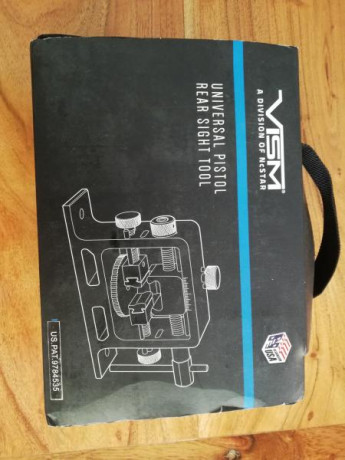 Universal Pistol Rear Sight Tool, traido de Usa, aquí no se vende y usado 2 veces con glock precio 20 01