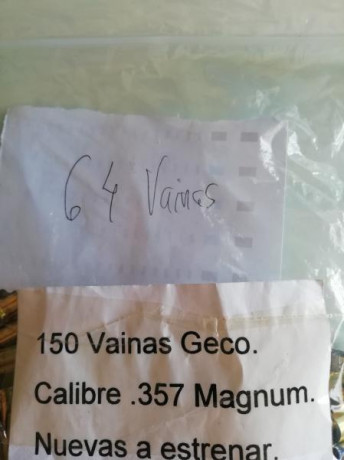 Buenos días

Vendo 214 vainas Geco calibre 357 nuevas a estrenar

Pido por ellas 60 euros transporte incluido 01