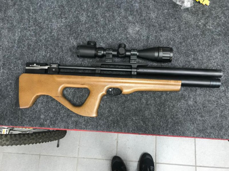 Vendo mi querida p15. Calibre 6’35
comprada en marzo de este año, adjunto factura.
Sin duda la mejor carabina 02