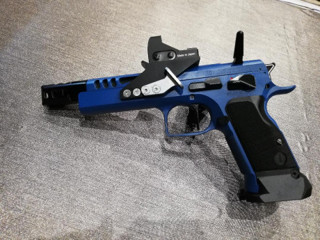 Vendo pistola de Open marca Tanfoglio modelo DOMINA del calibre 38.

La pistola se vende con los siguientes 01