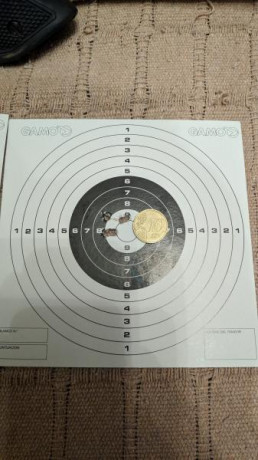 Bueno, para animar el foro un poco, propongo colgar fotos de dianas y arma usada para ello, pudiendo ser 71