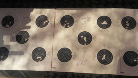 Bueno, para animar el foro un poco, propongo colgar fotos de dianas y arma usada para ello, pudiendo ser 90