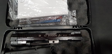 Solo estrenado  , para subir de categoría , impecable , solo vale para la shadow II ros esta en Madrid 01