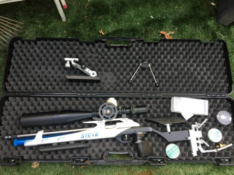 Despues de mucho pensarlo he decidido vender mi Steyr LG110 sport FT comprada en Ibergrip en febrero de 32