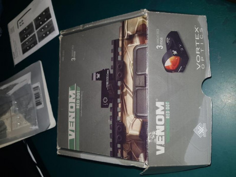 Buenas tardes compañeros,

Se vende Glock 17 gen 5 Mos, con un Red dot Vortex Venom de 3 Moa y unas alzas 41