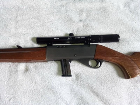 Carabina en buen estado. Se vende con mira hakko 3x7x y funda. 1 cargador. Desmontable.

Envíos a cargo 01