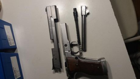 Venta sig saguer p226 x-six 6" armazon de acero
Guiada en F
Maletin y dos cargadores
Estado excelente
Calibre 01