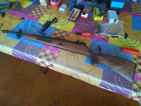 Vendo esta culata, en realidad no se para que arma es, el armero al que se la compre la tenia tirada y 02