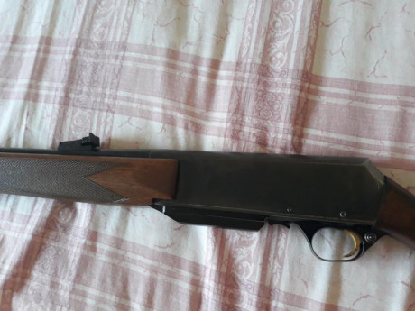 Se vende browning  bar2. Cal.3006. Cañon de 56cm.
Se envia con funda. Revisado por armero, mecanicamente 12