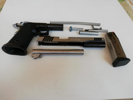 Pistola SPS, de 9mm pb, modelo Águila, de 6", comprada por mí en diciembre 2018 (naturalmente está 10