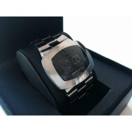 Reloj Hamilton modelo pulsomatic , en edición acero. 

Está nuevo a estrenar. Tiene papeles , caja y garantía 00