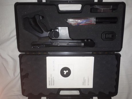 Vendo mi Hamerli sp20 por no usar con todo el equipamiento  original, para el  comprador  de  reestreo.
Atiendo 01