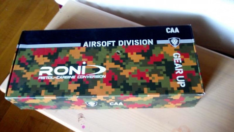Vendo kit Roni Caa CAA Airsoft Division Conversion Kit For Glock/Tokyo Marui / KSC / WE 17,18c,19,23F. 01