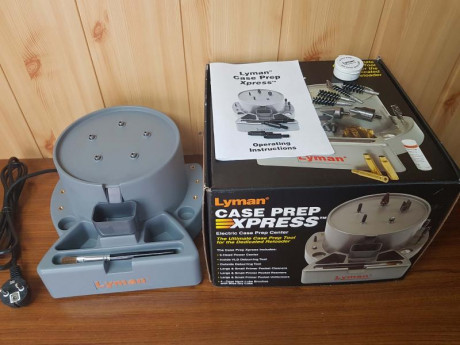 Vendo centro de preparación de vainas de Lyman prácticamente nuevo, comprado por capricho y prácticamente 00