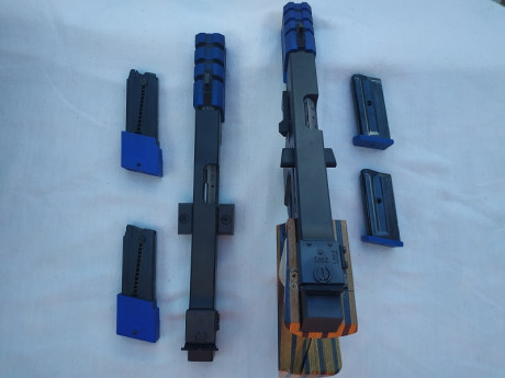 Se vende Pistola Walther Gsp Expert calibre 32  con  kit (carro Calibre 22 Walther Gsp Expert) del año 30