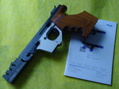 Se vende pistola Walther Gsp Expert del calibre 22 Lr con poco uso y muy cuidada como se puede apreciar 11