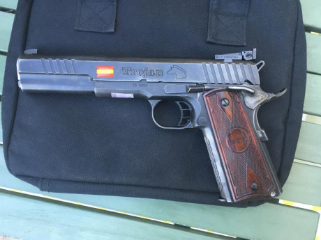 Se vende Sti Trojan en muy buen estado,ideal para competír e pistola 9mm,se puede ver y probar en Barcelona,precio 00