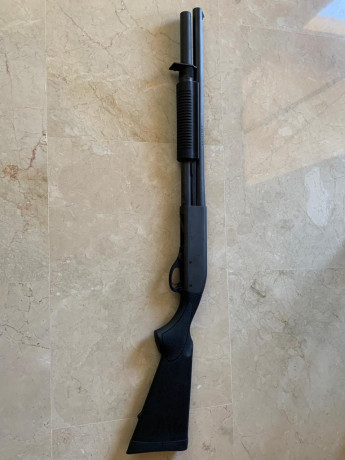 Vendo escopeta Remington modelo 870 del 12/70-76 guiada en A, aunque antes la tuve en E. La he usado en 51