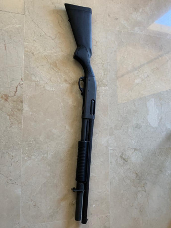 Vendo escopeta Remington modelo 870 del 12/70-76 guiada en A, aunque antes la tuve en E. La he usado en 50