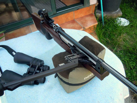 Bueno, para animar el foro un poco, propongo colgar fotos de dianas y arma usada para ello, pudiendo ser 41