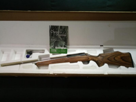  **VENDIDA** 

Pongo a la venta una carabina Remington 22Lr. con cañon  pesado y flutet en inox y cañon 01