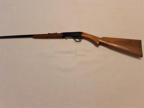 Carabina del calibre 22 l.r. de la casa BROWNING, fabricada en Bélgica. La carabina es de las primeras 02