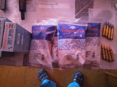 Tengo material completamente nuevo del 307Win (cetme, etc) que no voy a utilizar, así que mejor hago un 00