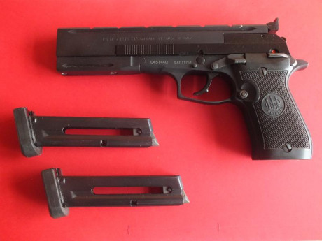 Pongo a la venta
Beretta 87 Target calibre 22.
Comprada en Octubre del año pasado,muy pocos tiros (tres 02