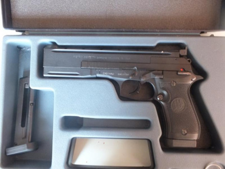 Pongo a la venta
Beretta 87 Target calibre 22.
Comprada en Octubre del año pasado,muy pocos tiros (tres 12